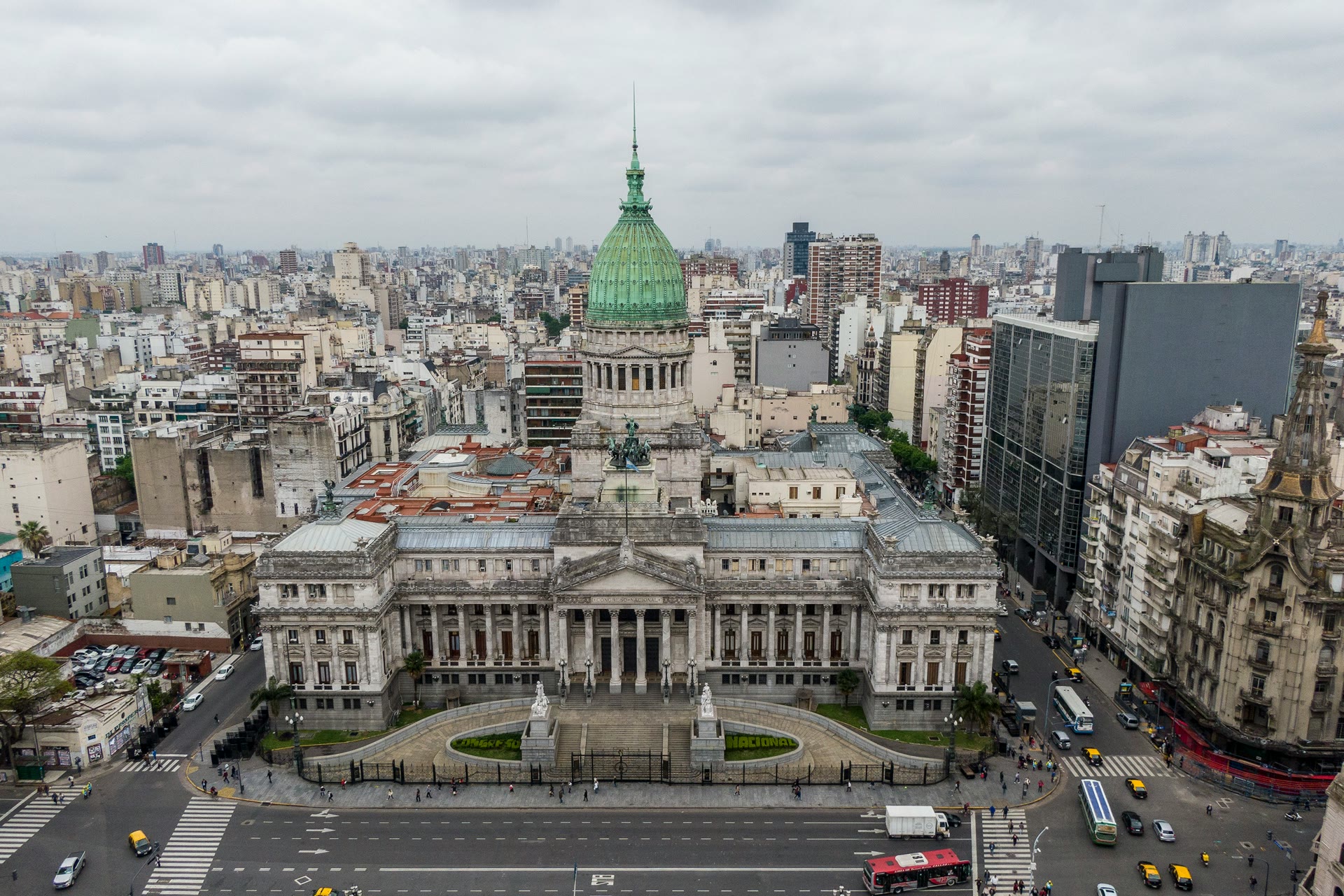 Palacio del Congreso in Buenos Aires