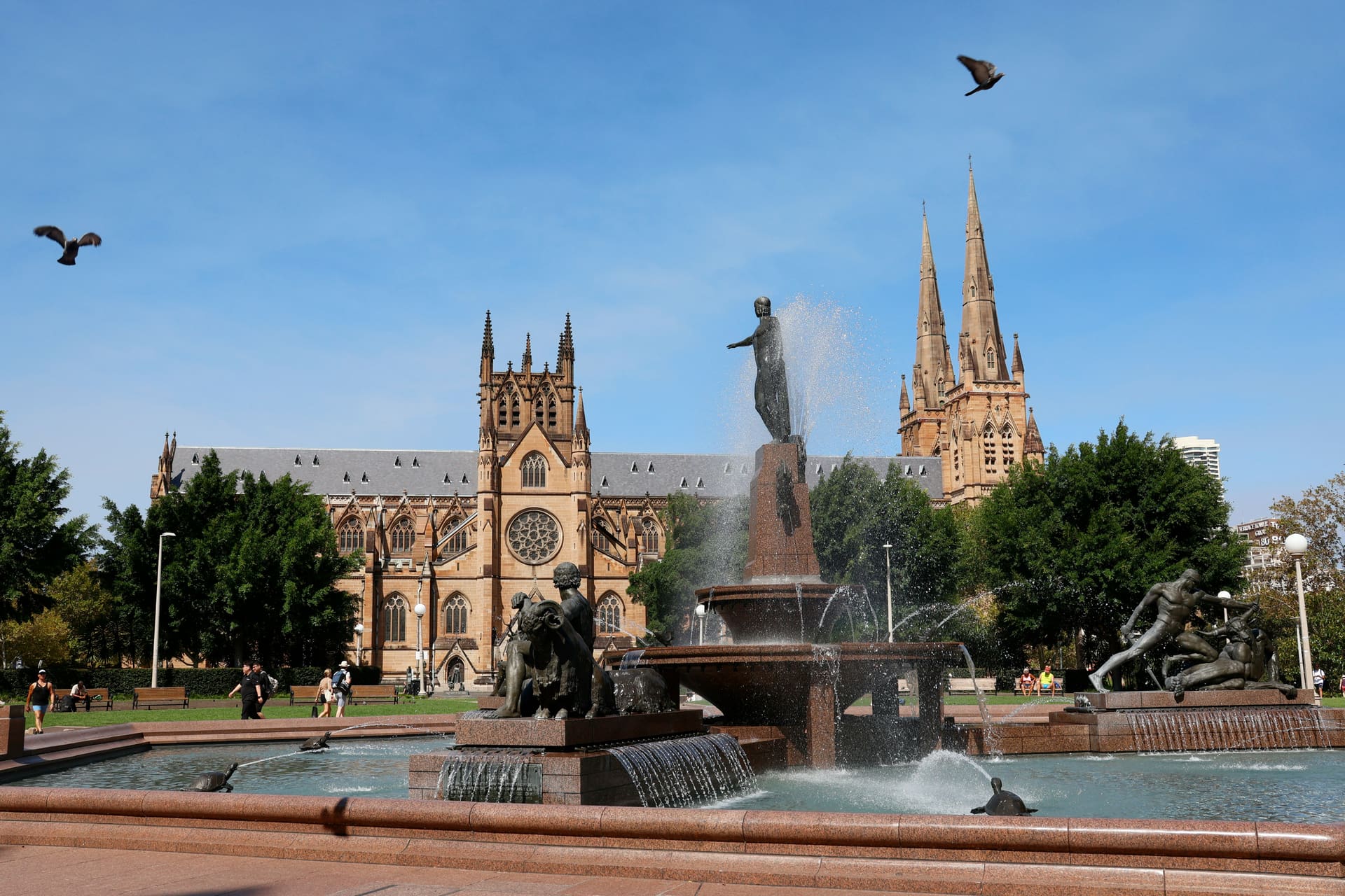 Archibald Fountain in Sydney's Hyde Park